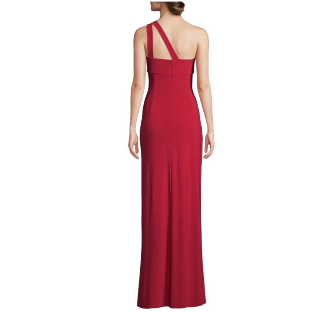 Xscape One Shoulder Keyhole Dress - Picture 3 of 8